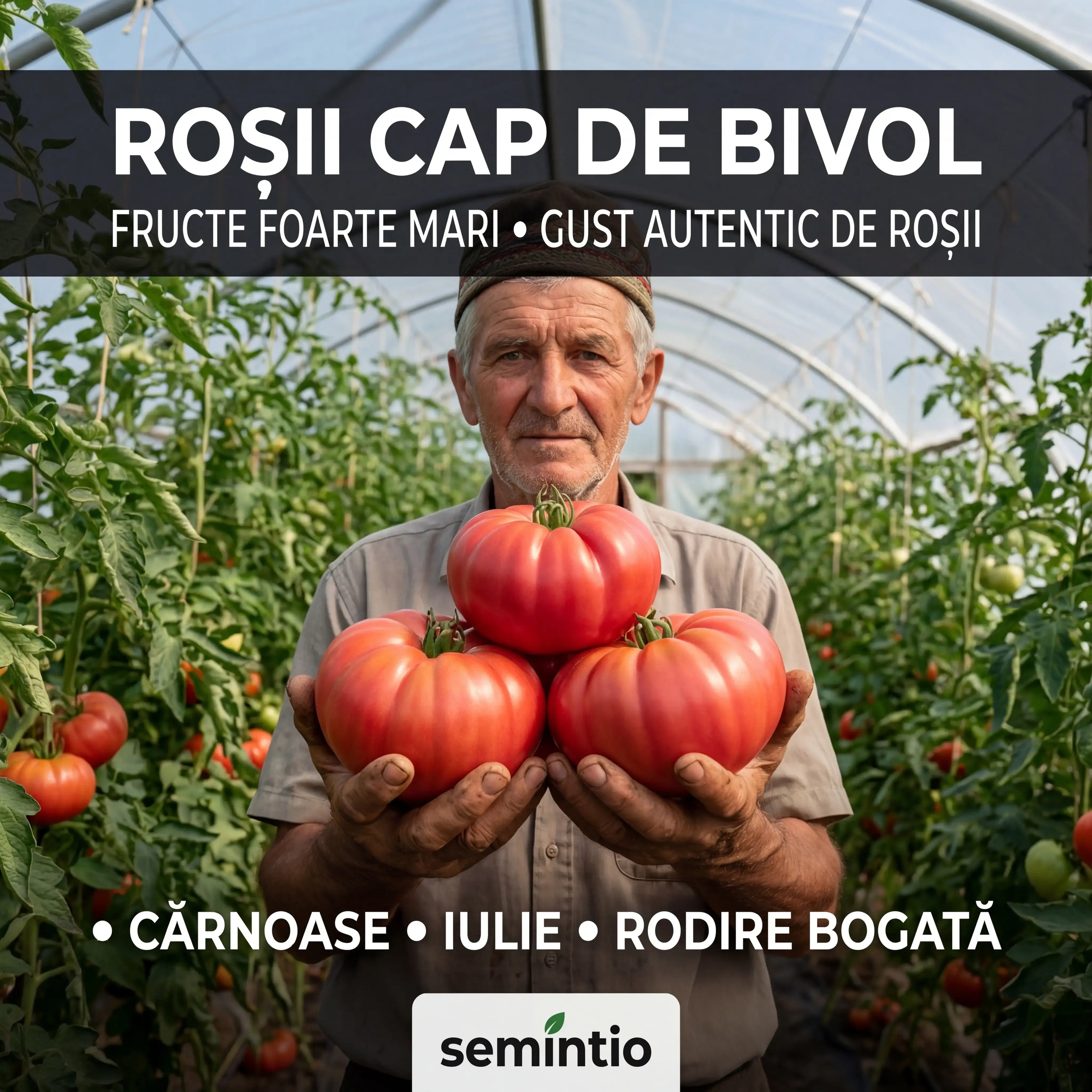 Roșii Cap de Bivol – Zemoase, Cărnoase și Pline de Gust