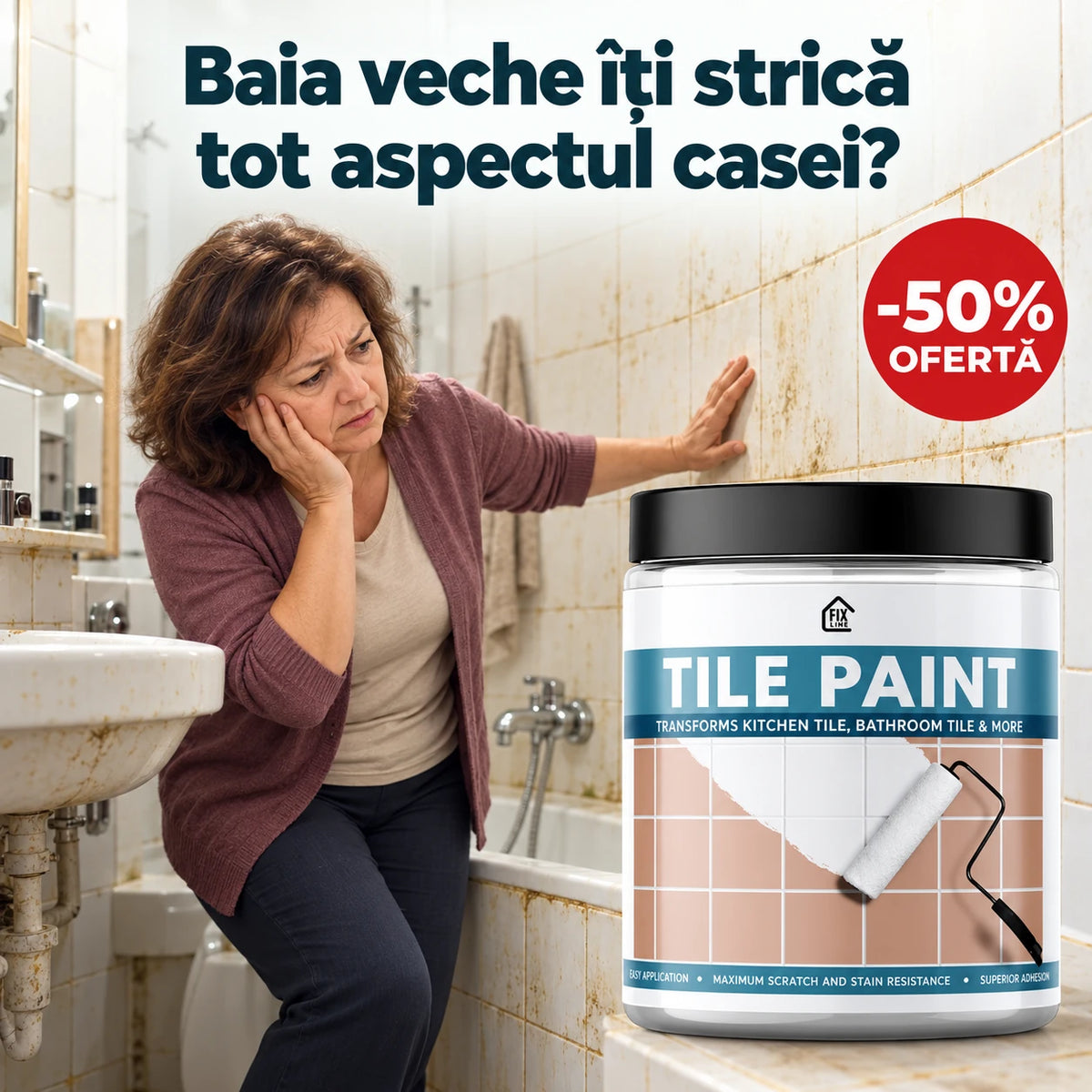 Vopsea universala pentru baie