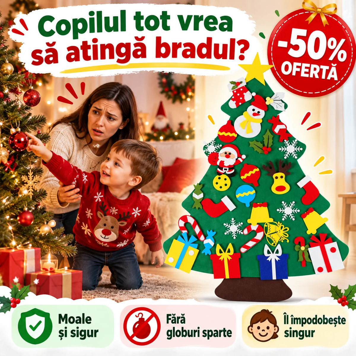 Brad Magic de Crăciun pentru Copii